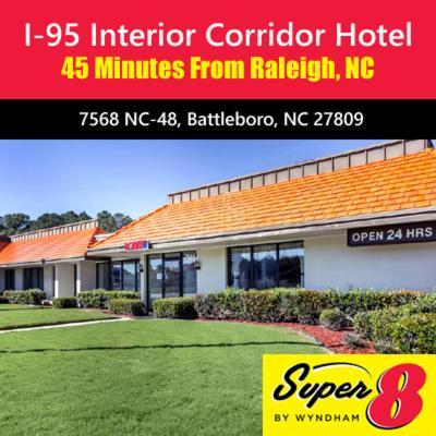Super 8 By Wyndham Rocky Mount I-95 Exit 145 Hotell Battleboro Eksteriør bilde